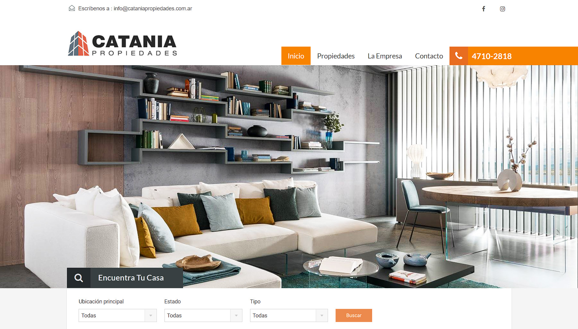 Alacasa Web Design - Catania Propiedades