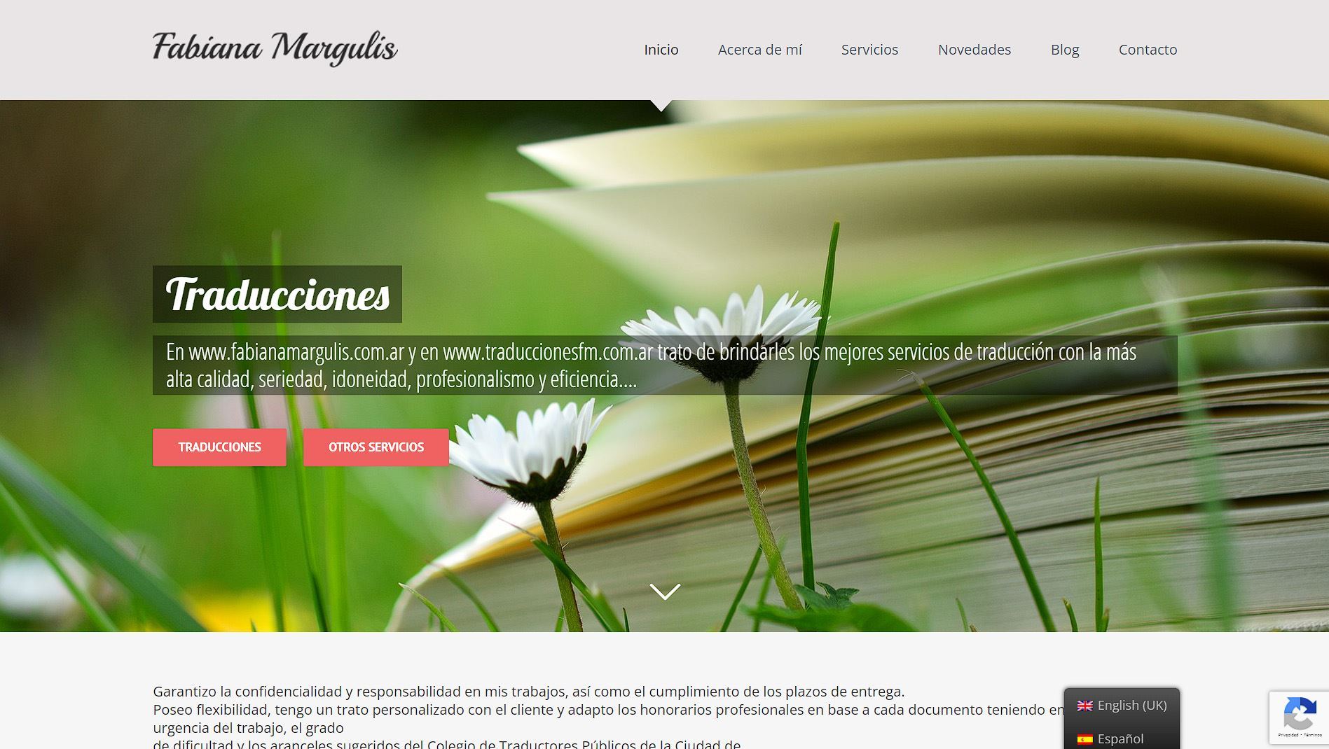 Alacasa Web Design - Fabiana Margulis