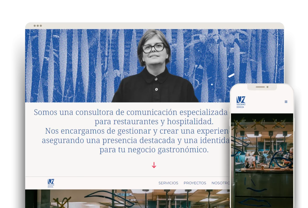 Página web desarrollada para Luz Soldano por Alacasa Web Design